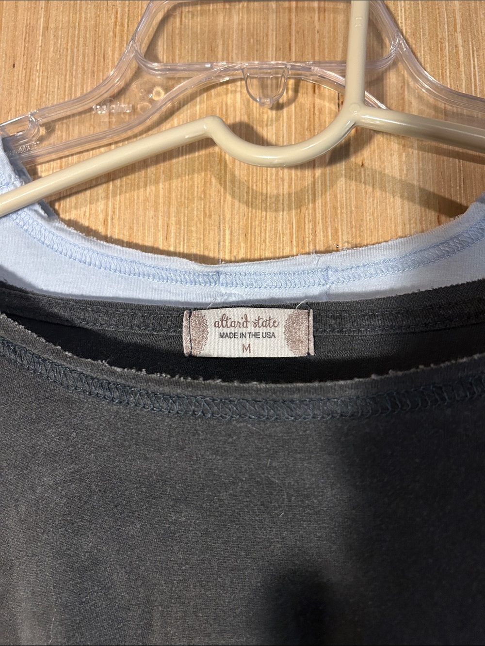 Two shirt pack! Altar'd State Light Blue Relaxed Crew Tee - Picture 5 of 6